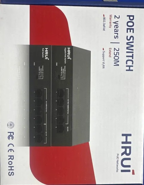 4 Port PoE Switch HR903-AF-42Y